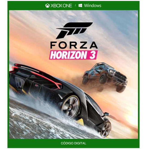 Forza Horizon 3 Xbox One/pc - Código De 25 Dígitos (s/ Jur)